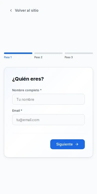 LeadFlow · Mobile demo view